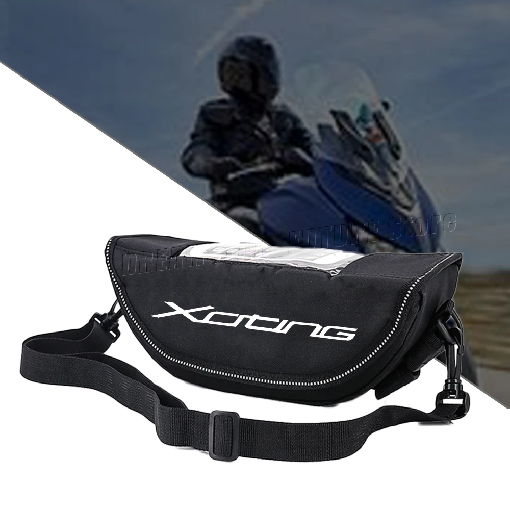 For Xciting400 Xciting 400 K-XCT300 S400 Waterproof motorcycle handlebar travel navigation bag