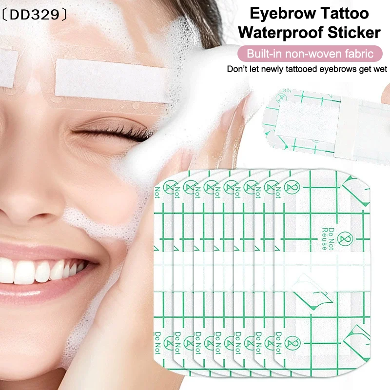

5Pcs Tattoo Eyebrow Tattoo Sterile Waterproof Dressing Eyebrow Protective Patch Dressing Patch Eyebrow〔DD329〕