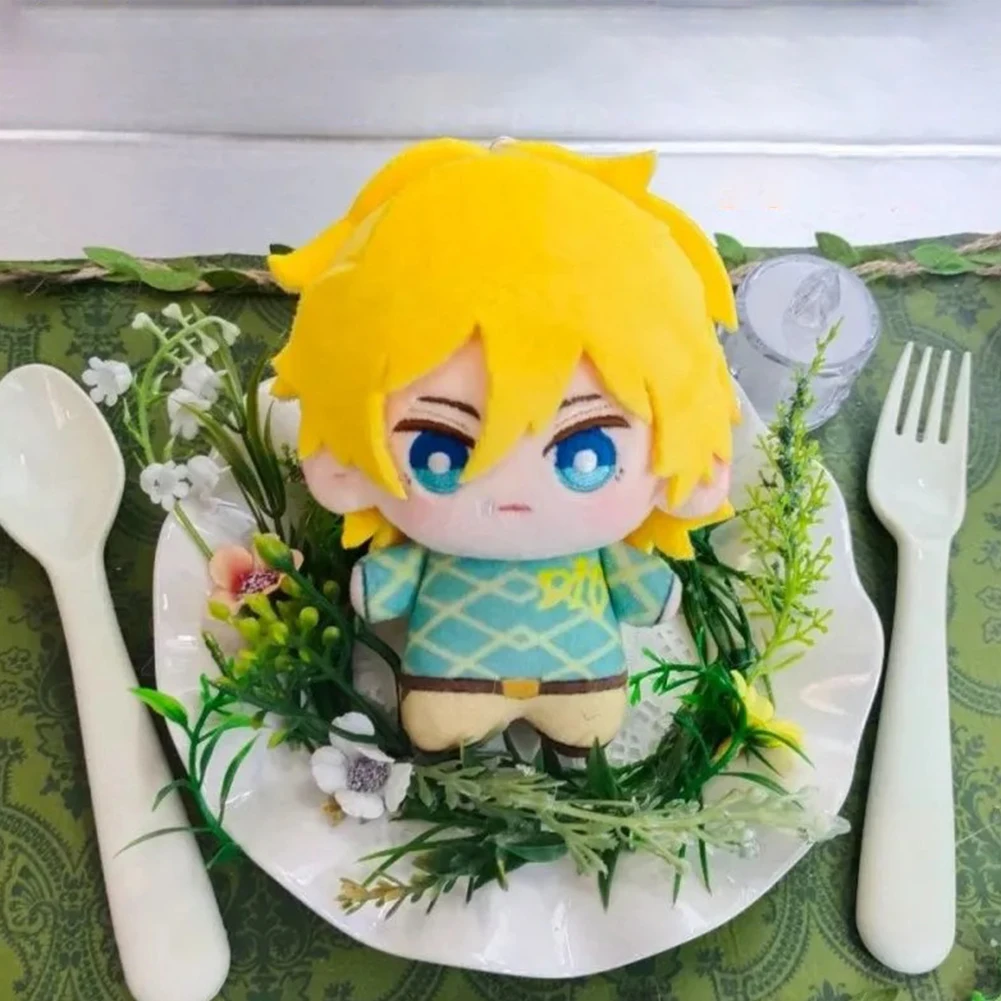 Anime JOJO Figure Diego Brando Plush Toys Diego Brando Starfish Soft Doll Cute Cotton Models Diego plush keychain Toy Gifts 10cm