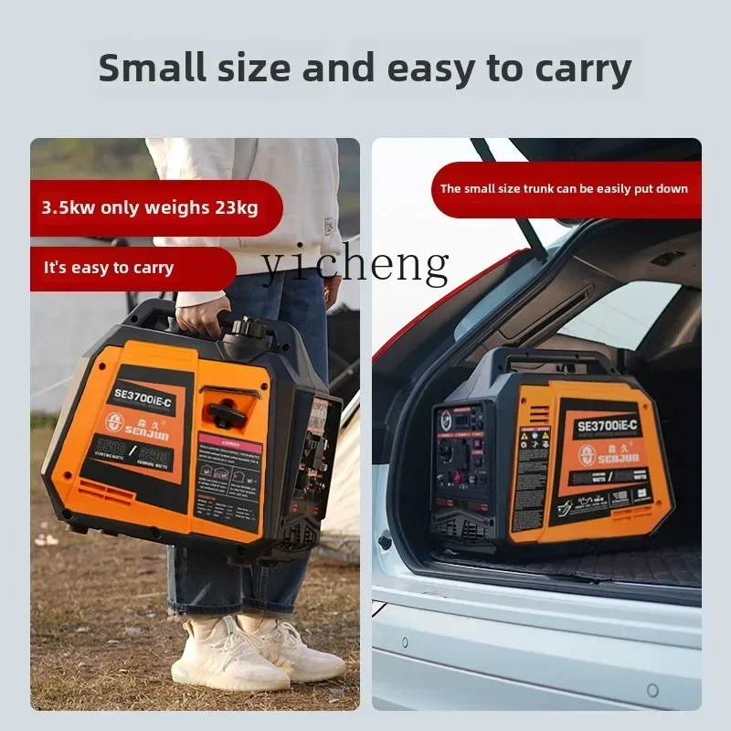 

silent variable frequency generator household small portable outdoor