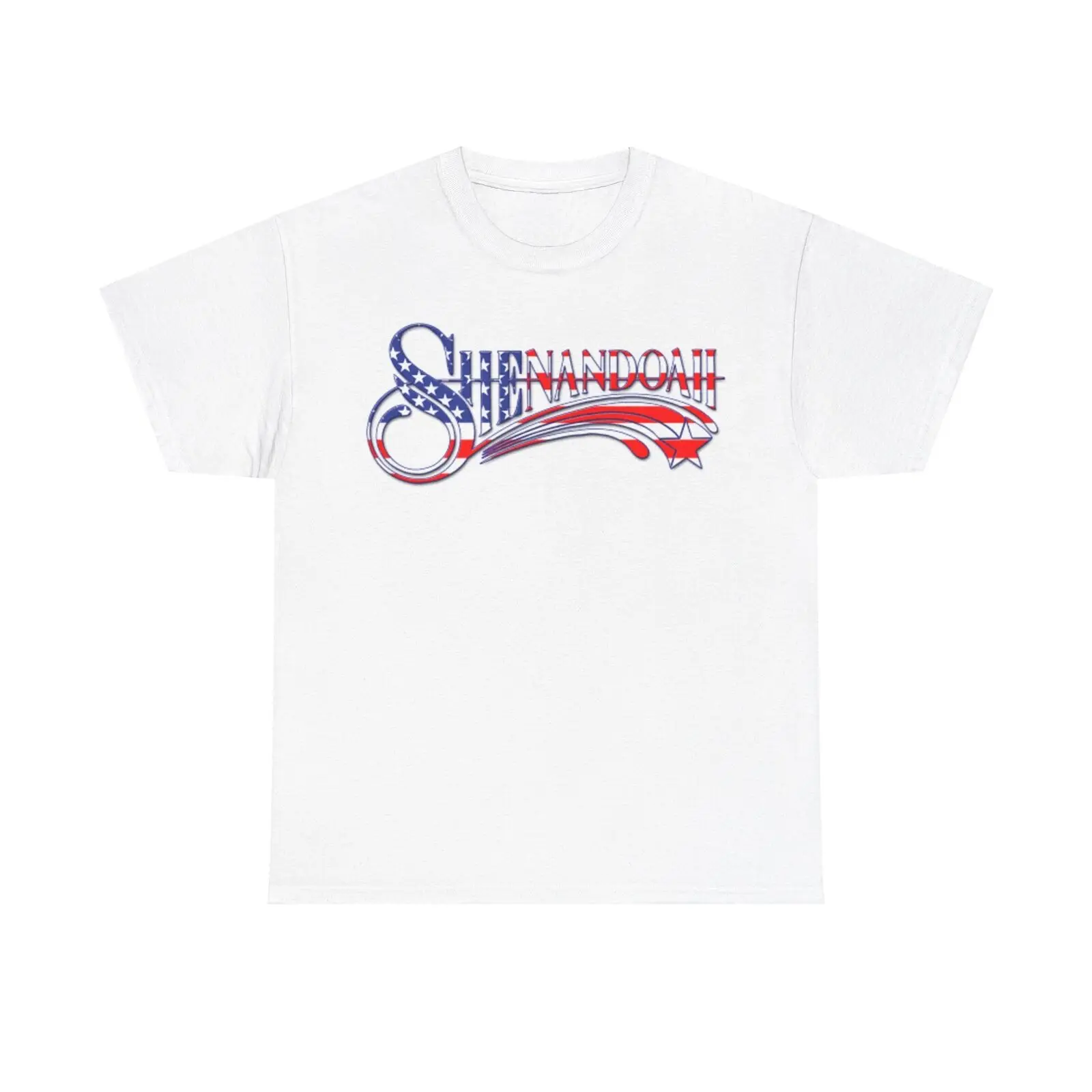 Shenandoah T Shirt Vintage Country American Flag Retro Heavy Cotton