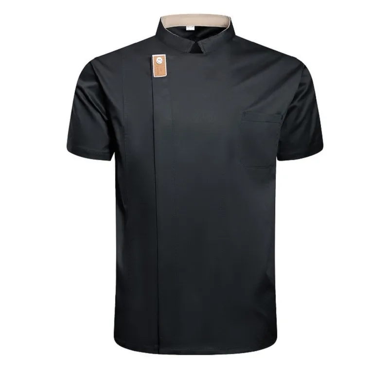 Camicia da cuoco ristorante cucina Chef uniforme panetteria Cafe cameriere abbigliamento da lavoro Costume da cucina cameriere abbigliamento da lavoro