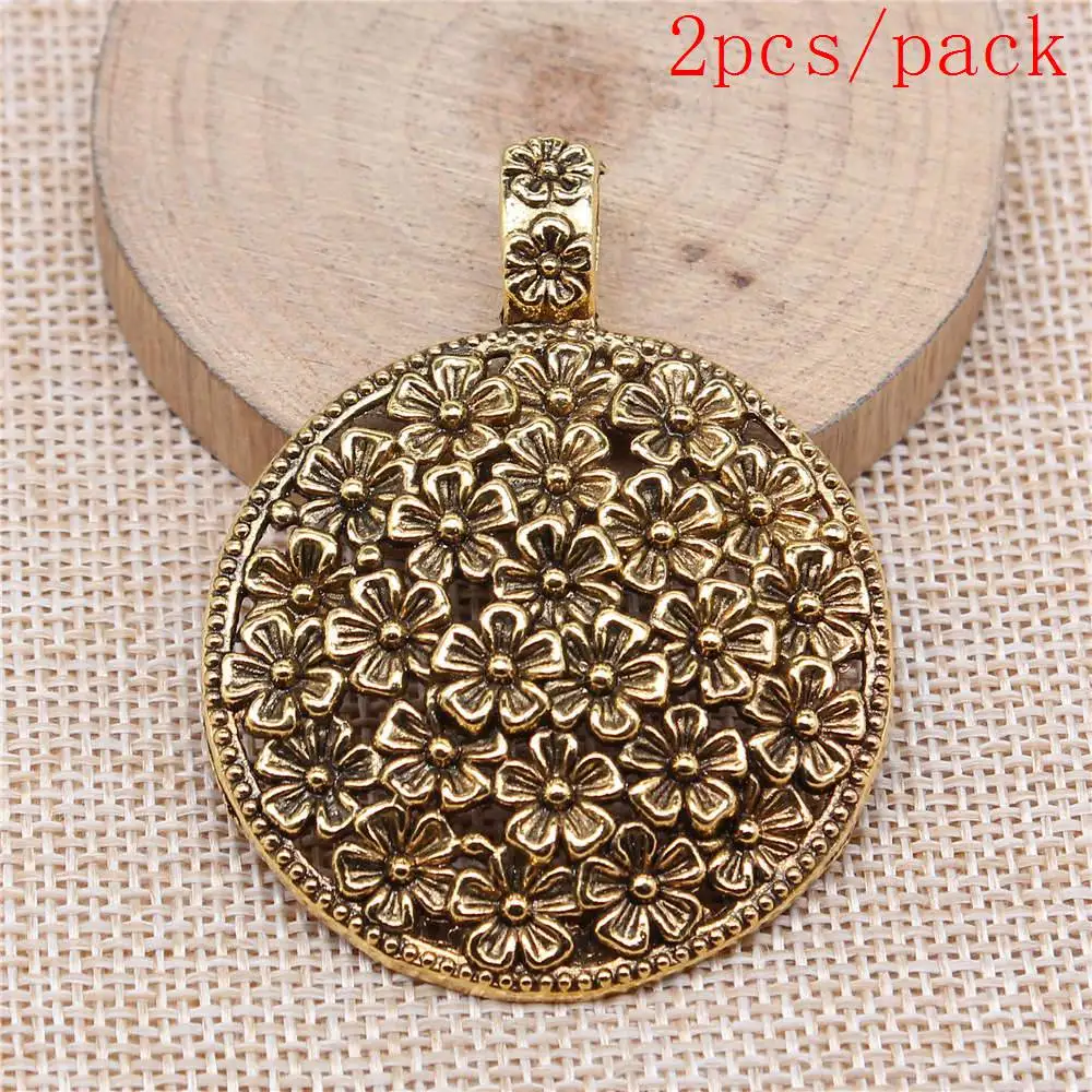 Flowers Charms For Jewelry Making DIY Pendants For Gift Bulk