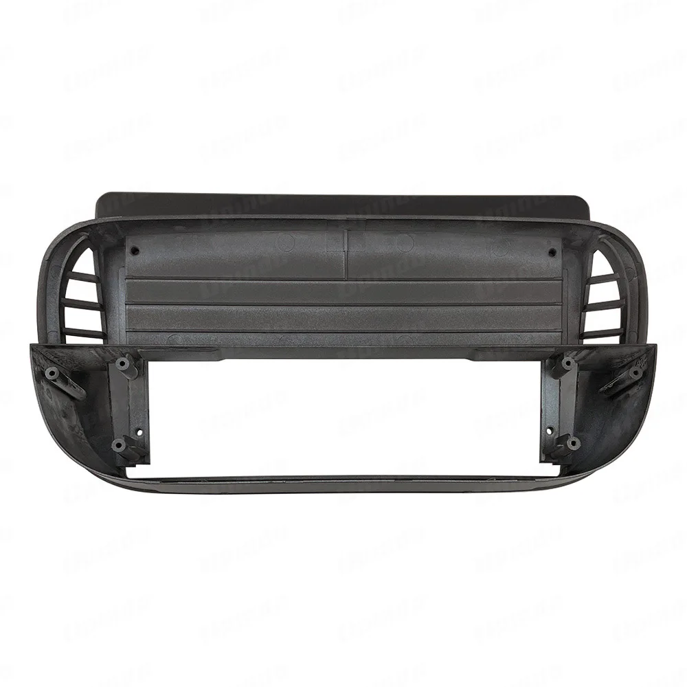 

Car Accessories: 9 Inch 1 Din Plastic Fascia Panel Frame w/ Radio GPS Mp5 for Fiat 500 2007-2015 Dash Install Mount Kit