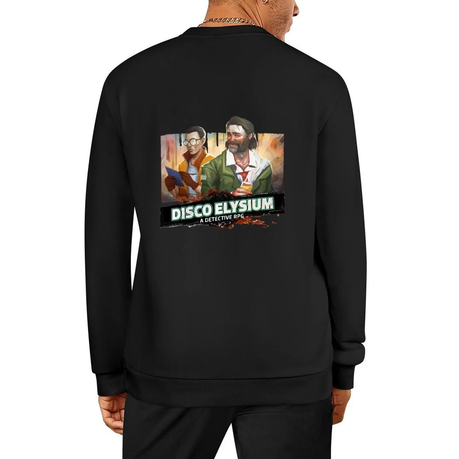 

disco elysium lover Pullover tracksuit men korean clothes autumn clothes men clothing oversize sweatshirts