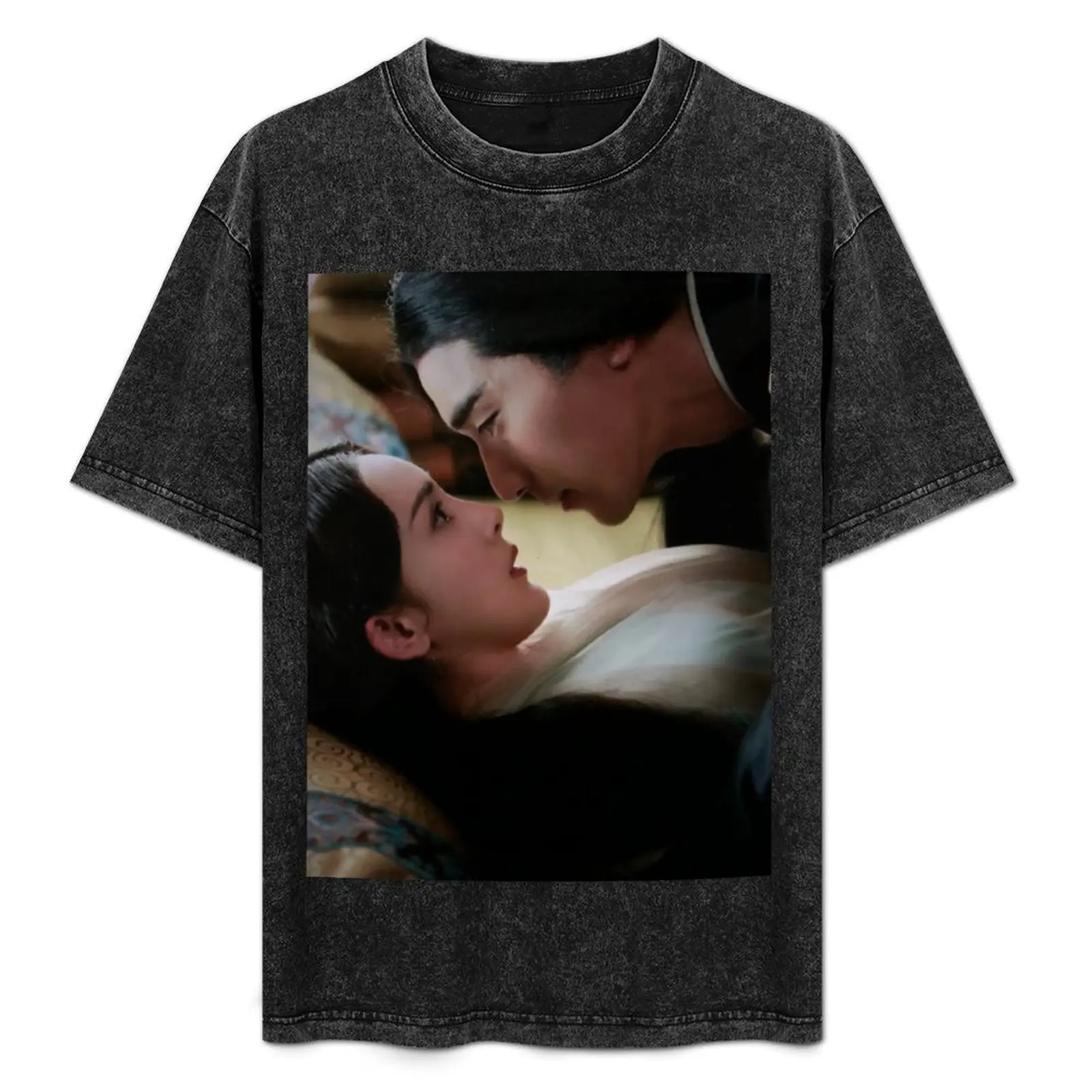 

Bai Qian and Ye Hua - Ten Mike’s of Peach Blossoms T-Shirt Anti-Wrinkle Short Sleeve T-Shirt