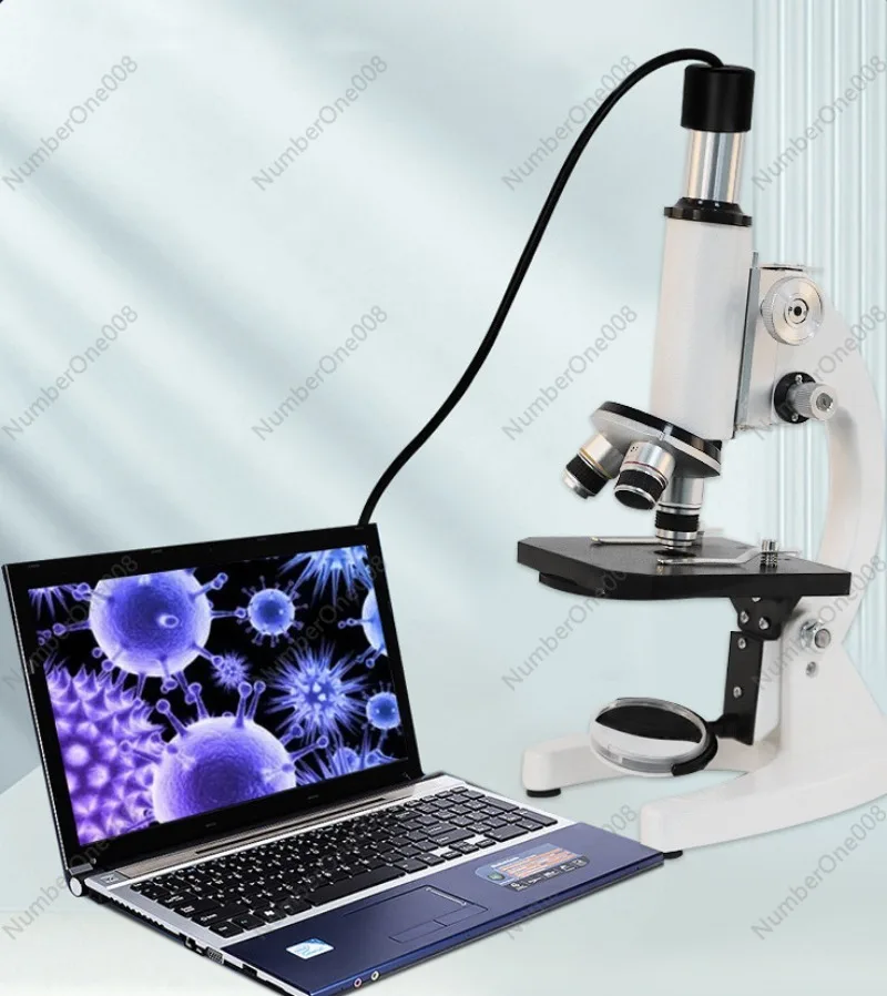 Biological Microscope 40x-640x for Primary and Secondary School Students' Professional Teaching