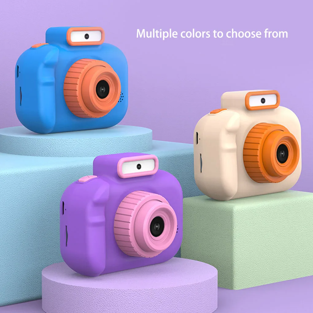 Photo Camera Educational Digital Cameras USB Charging Video Cameras Purple