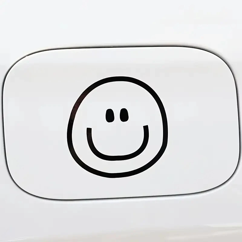 Put A Smile On Your Ride - Adorable & Waterproof Car Sticker Decals Waterproof Vinyl Decal Car Accessories Decor