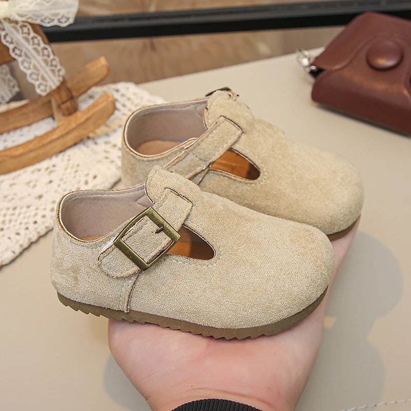 Children Casual Retro Shoes Fashion Kids Leather Shoes Britain Style Boys Moccasin Shoes Simple 2026 Autumn and Spring New