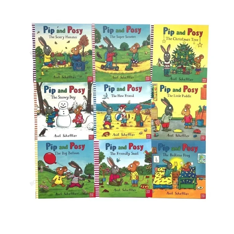 Pip En Pozy 10 Boeken Klik Op De Engelse Versie Van Om Gratis Audio-Ondersteuning Te Bieden Voor "Little Da Ren Little Kikkervisje" Boek