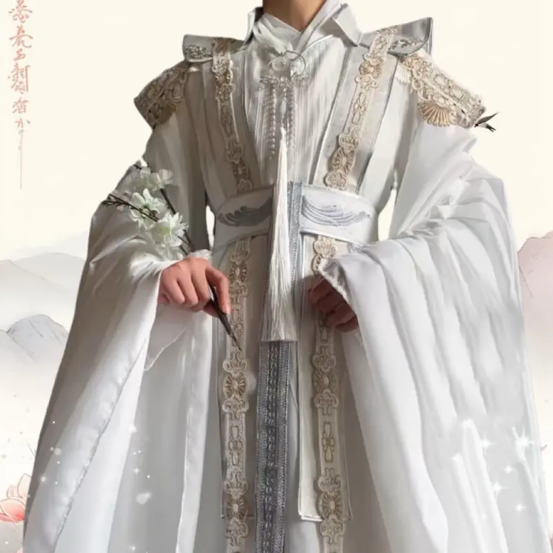 Yue Zhuo The Same Style Shan Bu Rang Chen Chu Wanning Cosplay Shen Lanzhou Ancient Style Clothing Chu Wanning Costume