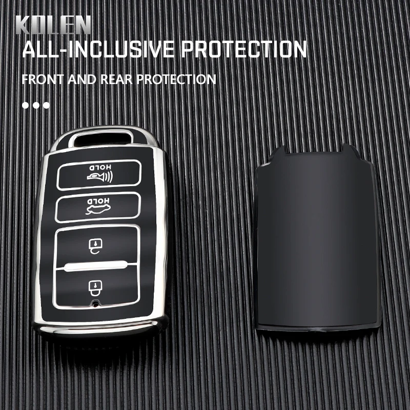 Fashion TPU Car Remote Key Case Cover Shell Fob For KIA K7 K-04 Series Cadenza K9 Sorento K900 Protector Keyless Bag Accessories