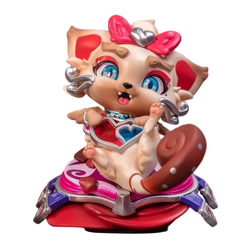 

Lol Yuumi League of Legends The Magical Cat Valentine's Day Limited Skin Static State Model Periphery Toy Garage Kit In Stock