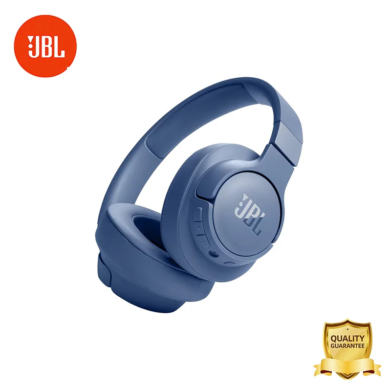 JBL T720BT Wireless Bluetooth Headset with 76-Hour Battery Life Pure Bass for Online Classes and Listening To Songs