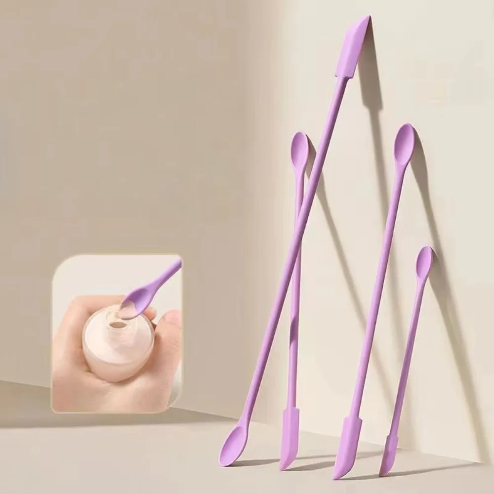 Set of 3 Mini Beauty Scrapers for Cosmetics - Small Tools to Extract Every Drop of Lotion Or Cream from Narrow Bottles And Cans