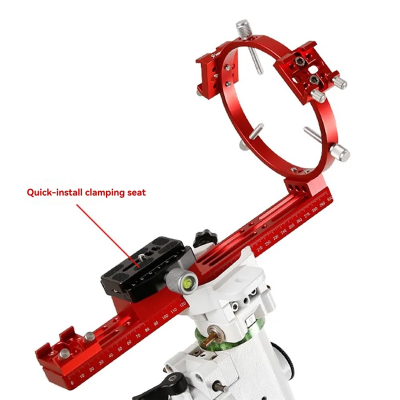 FFYY-70Mm Kamera Quick Mount Clamp Holder Klip Konversi Cepat Kamera Rilis Cepat Basis Teleskop Aksesoris