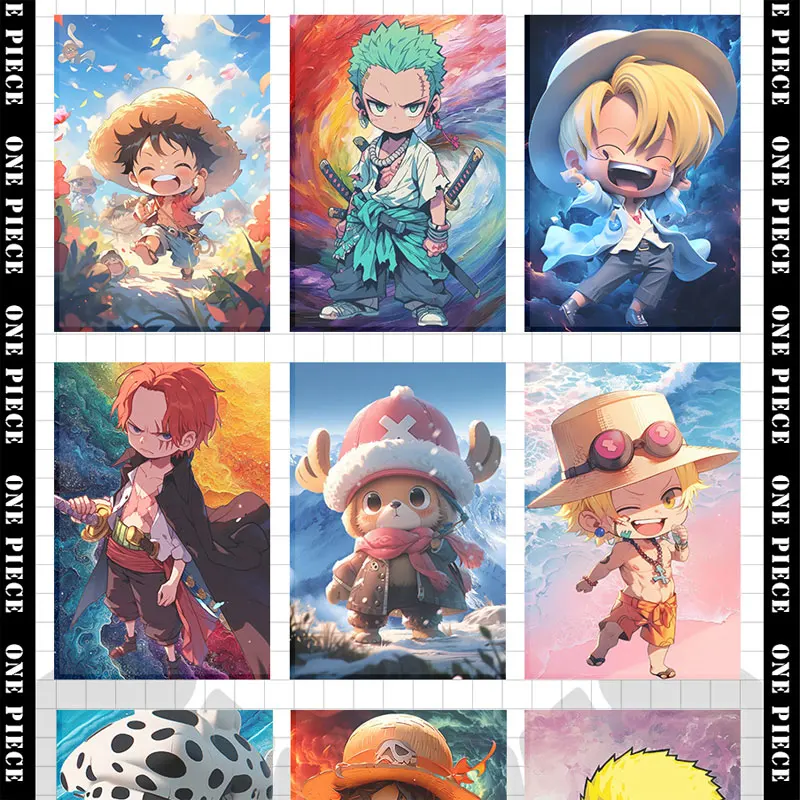 Newest Case Wholesale One Piece Collection Card Brick Cartoon Booster Box Luffy Sanji Nami TCG Popular Trading CCG