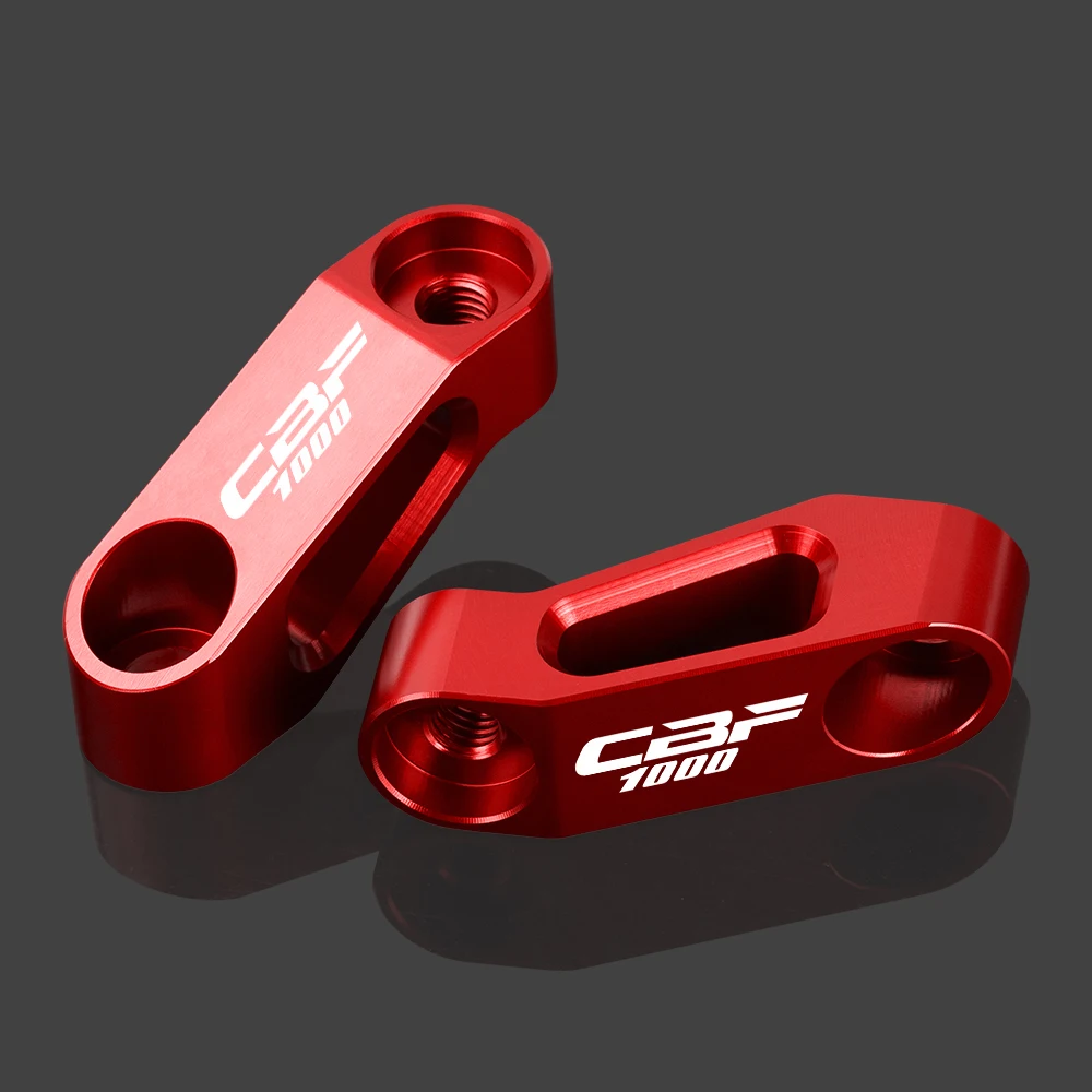 For HONDA CBF 600 1000 CBF-600 CBF 1000 CBF600 CBF1000 Motorcycle Accessories Rearview Mirror Extender CNC Aluminium Adaptor
