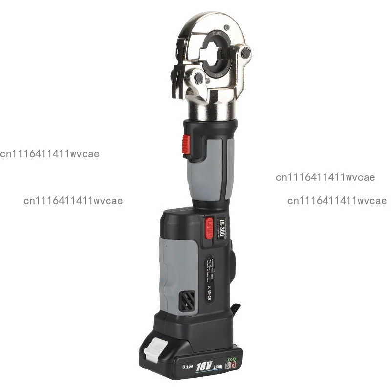 Cordless Hydraulic Crimping Tool LS-300 16 300mm For Copper Aluminum Cable Terminal Battery Operated Portable Electric Tool