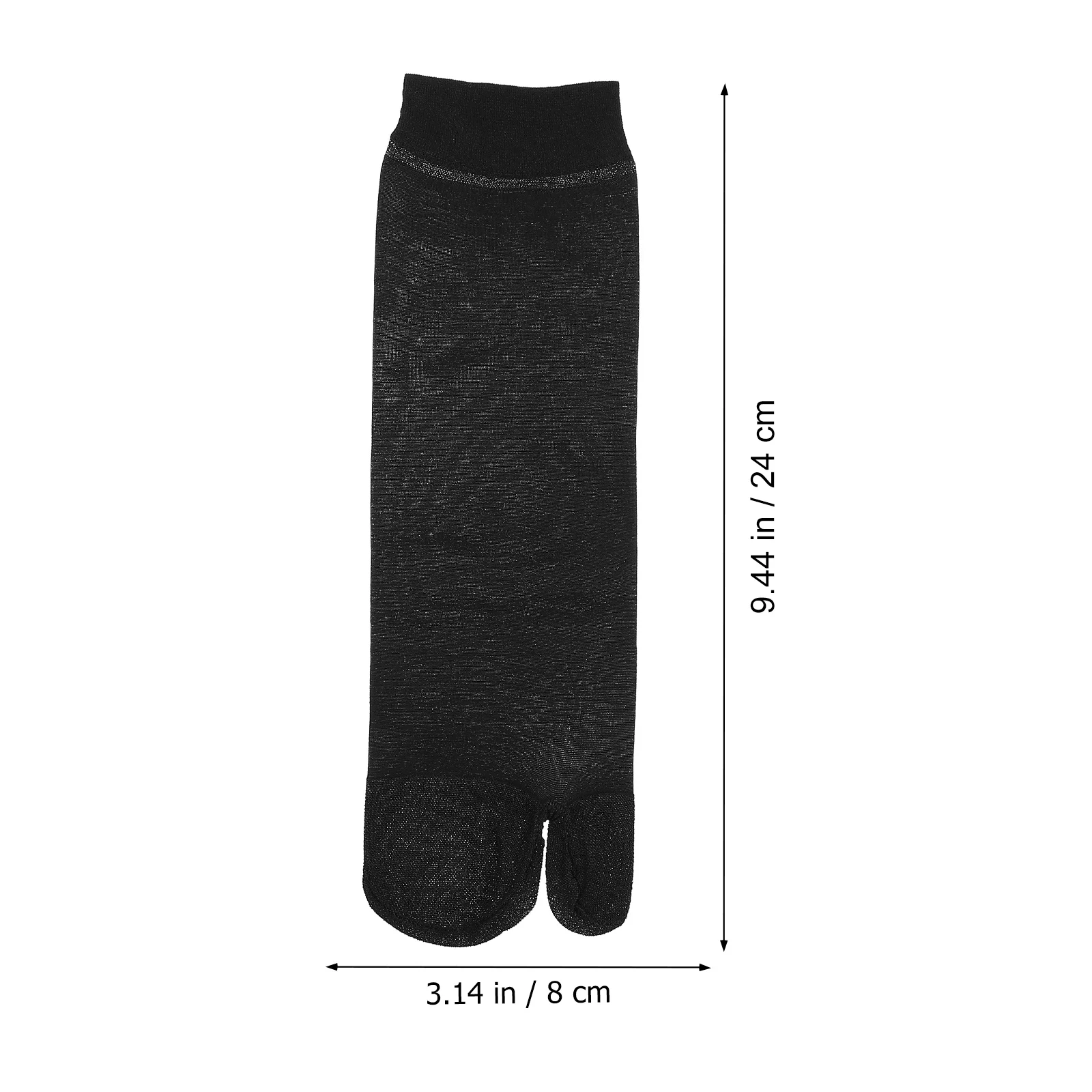 

10 Pairs Two Toes Socks Comfortable Breathable Nylon Summer Adults Flops Cotton White Tabi Socks Non Slip Wear Resistant