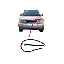 1 Pcs Petrol Hood Rubber Seal for Pajero V73 Bonnet Rubber Weather Strip for Montero Body Rubber for Shogun V70 V60 MR437091