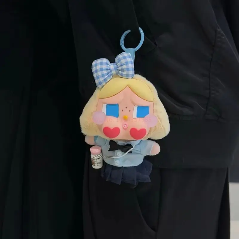 For Crybaby 2 Piece Set Doll Clothes Tears Of Love Series Anime Peripheral Checkered Pink Cute Dress Set Diy Doll Only Clothing