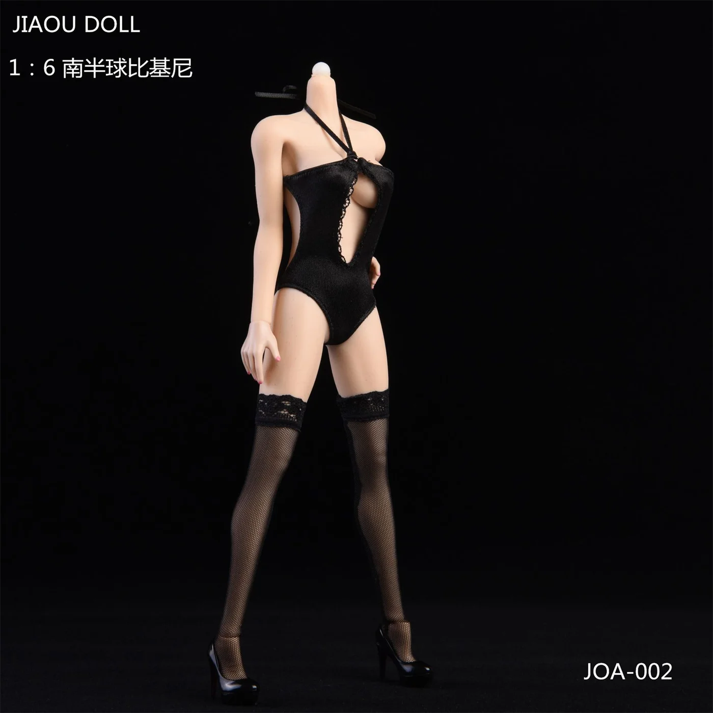 

1/6 Female bikini Bodysuit stockings high heels Clothes Model Toys Fit 12'' tbleague Jiao Doll UD Doll Figure Action Figure
