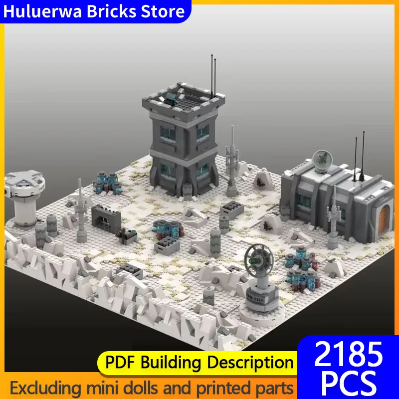 Popular Star Movies Model MOC Building Bricks Military Combat Base Modular Technology Gifts Holiday Assemble Children Toys Suit