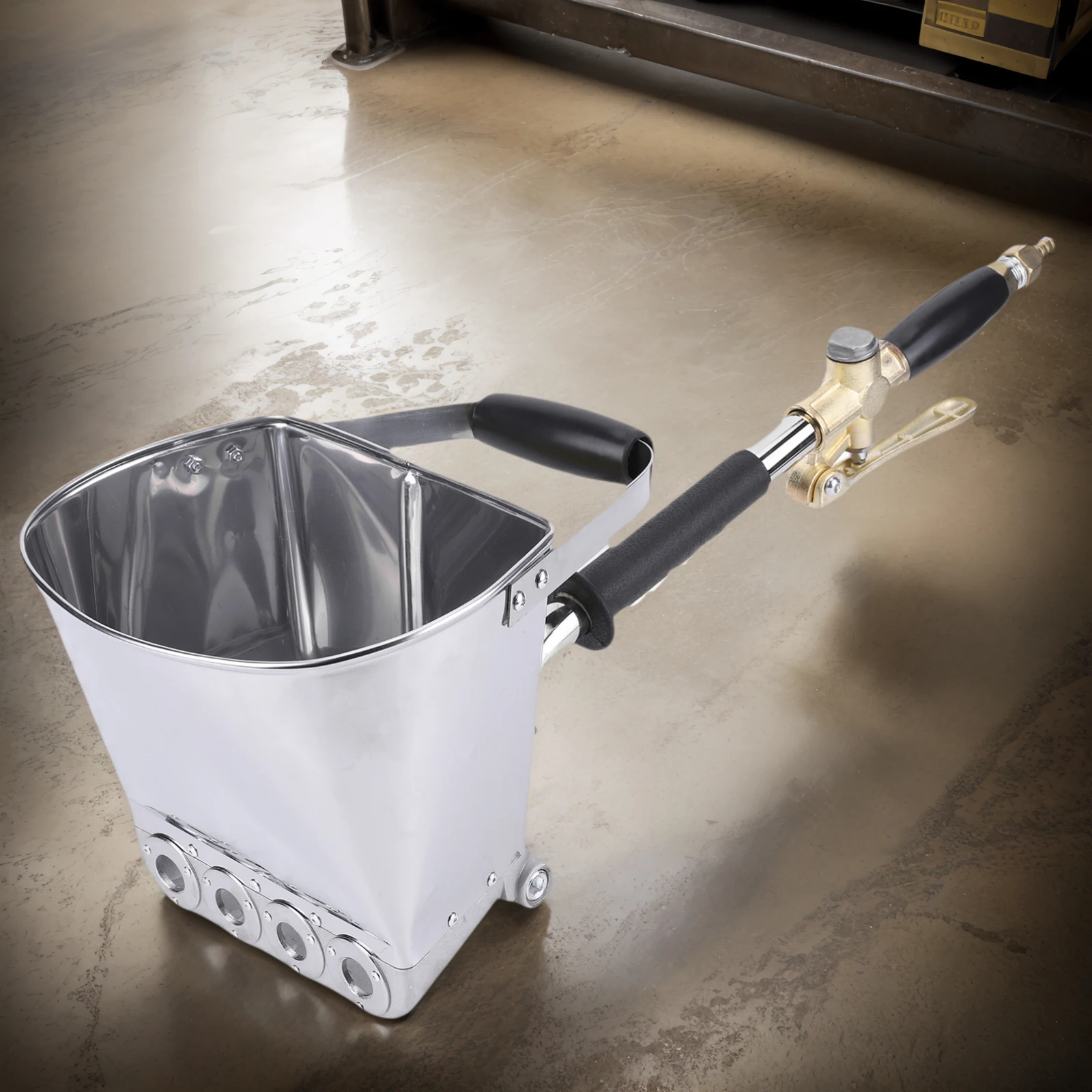 

4 Jet Mortar Spray Gun Concrete Stucco Plaster Sprayer Concrete Sprayer for Wall Painting