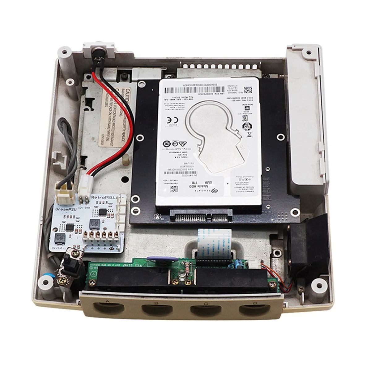 Imagem -04 - Sata-adaptador de Disco Rígido para Sega Dreamcast Console Game Converter Suporte Placa-mãe Bios Mod v1 2.5 v1