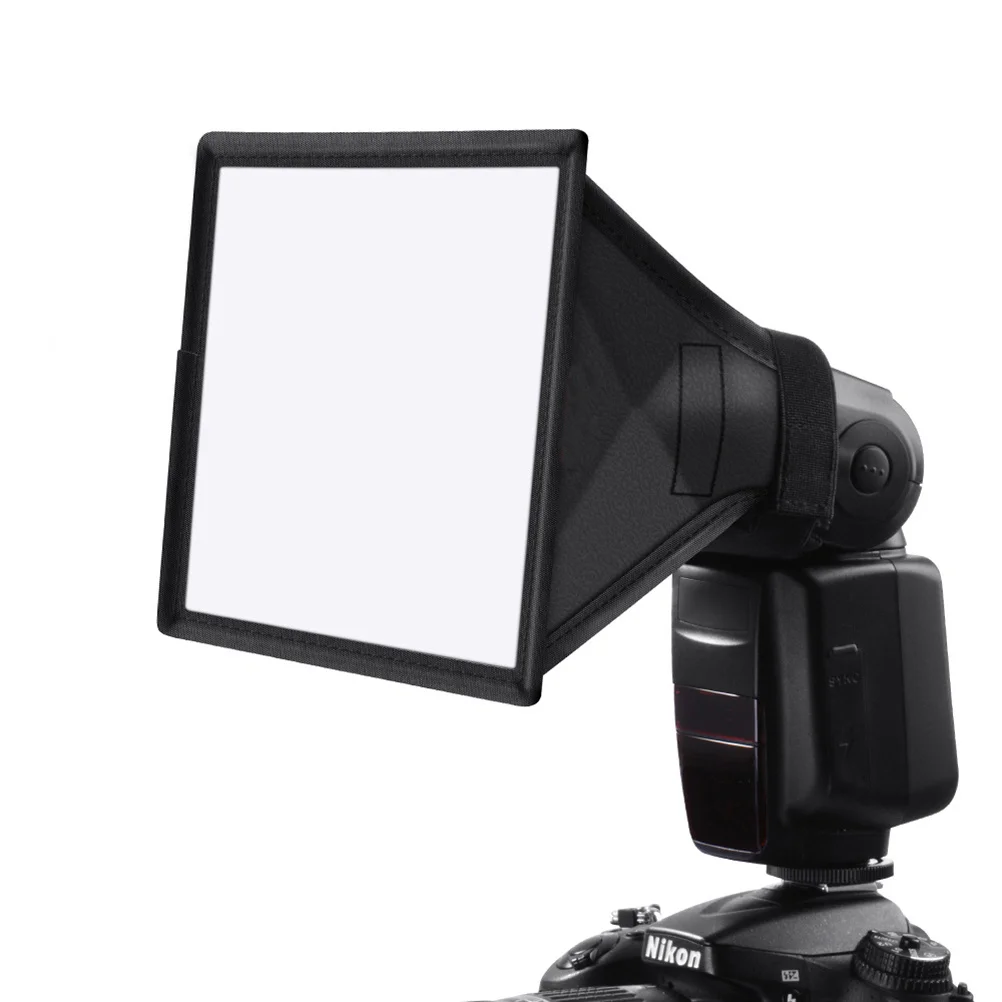 

Flash Softbox Light Cover For Photography Black Portable Diffuser Compatible With Multiple Camera Models Photography