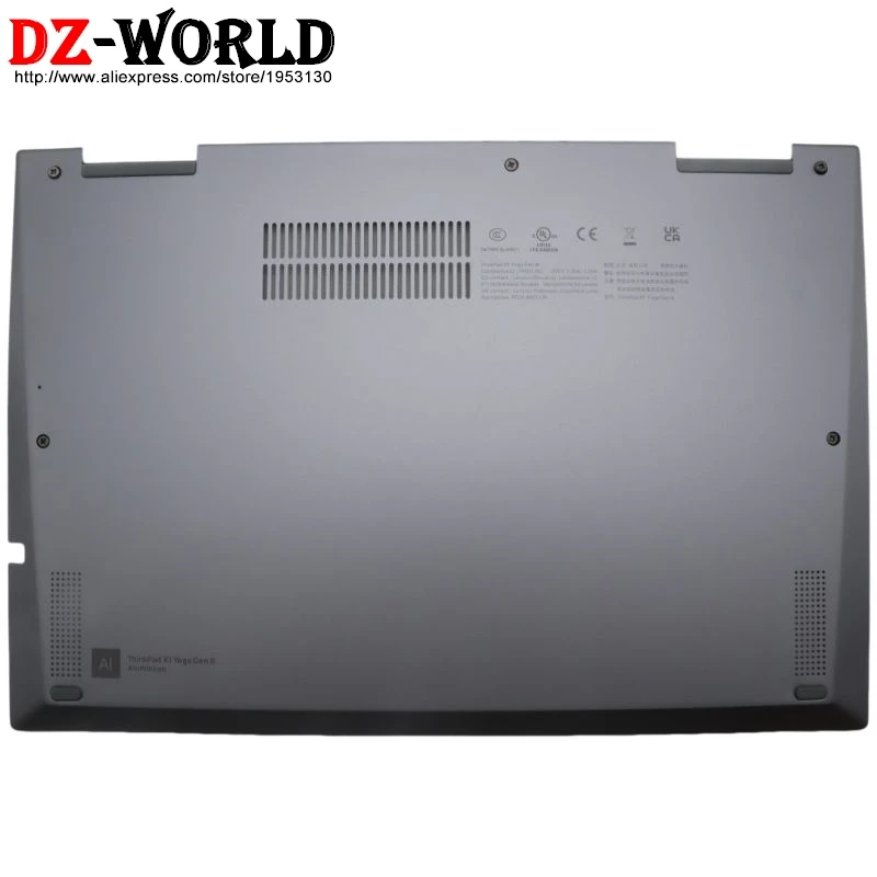 Imagem -05 - Capa Base Inferior para Lenovo Thinkpad Casca Inferior Tampa Inferior da Capa d para x1 Yoga Gen8 8th Laptop 5cb1j18157 Am2tt000100 5cb1j18158