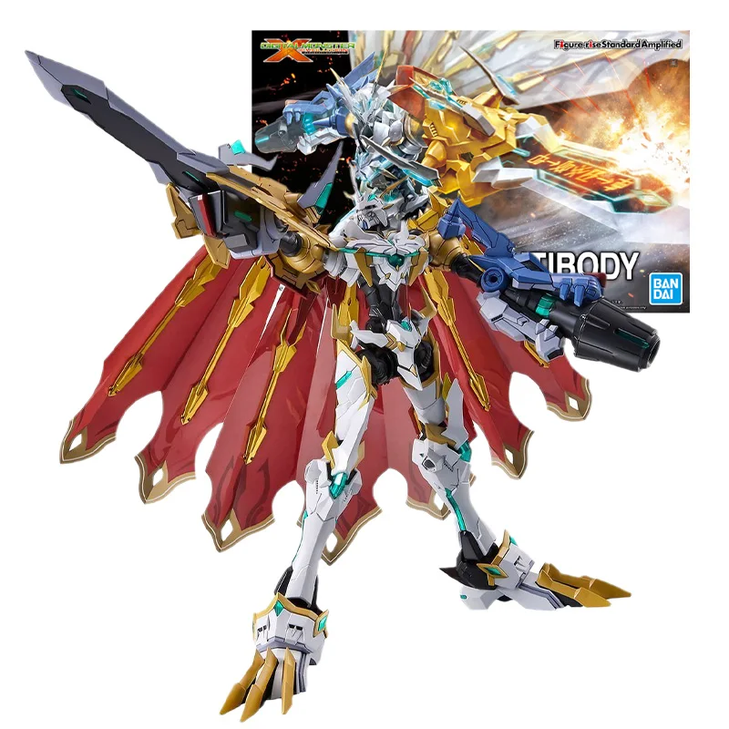 

Bandai Genuine Figure Digimon Adventure Figure-rise Standard Amplified Omegamon X-Antibody Collection Model Action Figure Toys