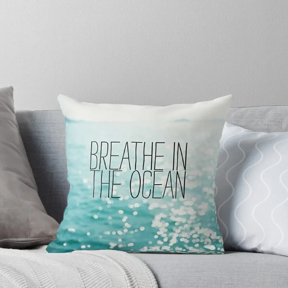 Tumblr inspired - Ocean print Throw Pillow Decorative Cushion Cover Christmas Covers For Cushions bed pillows Pillow