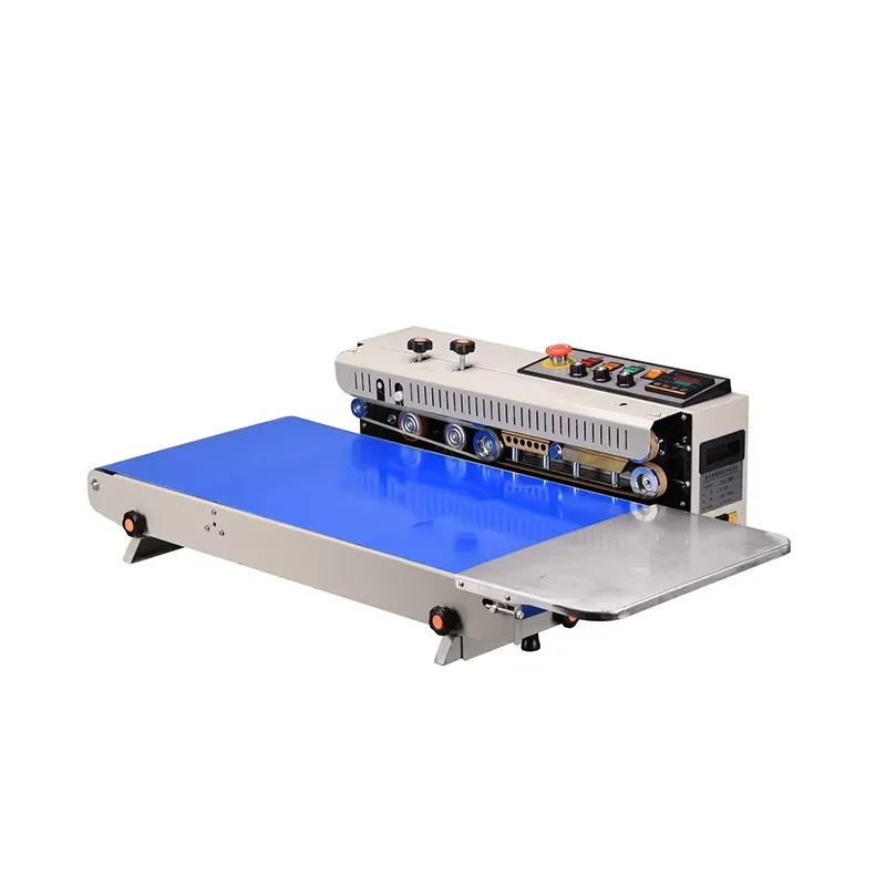 FR-1000 와이드 씰링 기계 자동 비스킷 베이커리 비닐봉투 프린터 씰링 기계