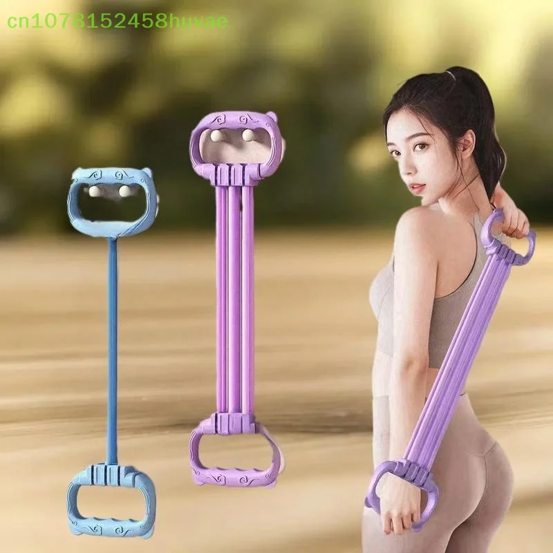 

Adjustable Pounds Tension Rope Open Shoulder Back Training Fitness Elastic Straps Stretching Exercise Yoga Tension Ropes