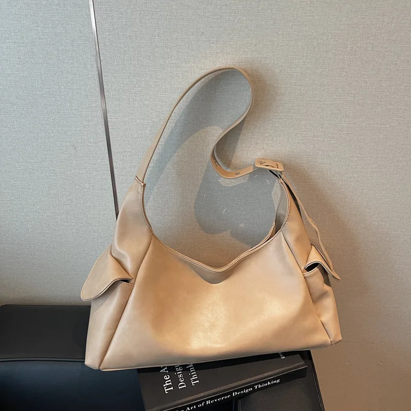 

2025 Vintage Lightweight Tote Bag, Spacious Shoulder Purse for Women, Fashion Crossbody, Minimalist Day to Night Bag, Textured