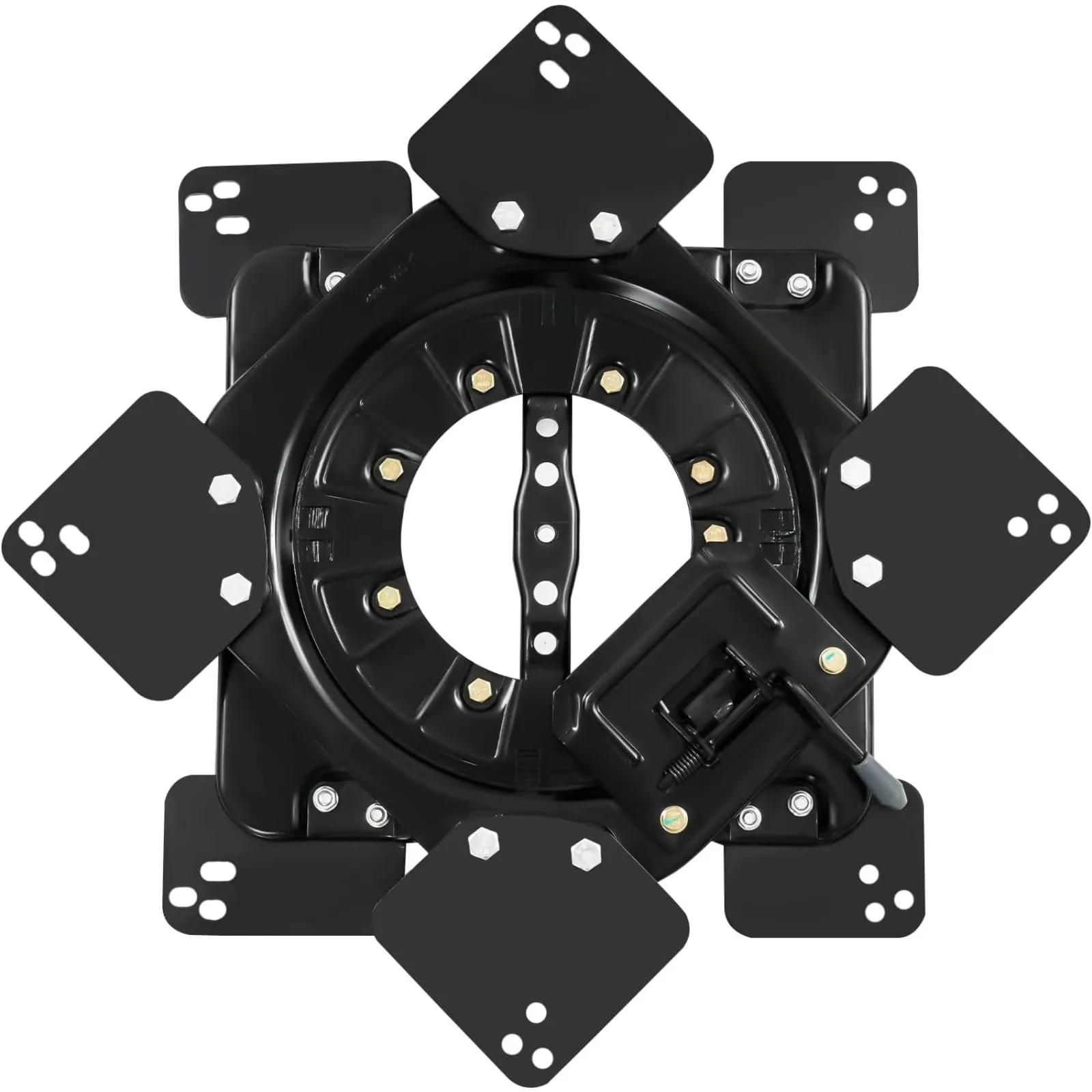 قاعدة دوارة للمقعد العالمي لسيارة Ford Transit/Mercedes Sprinter - 360 °   دوار، فولاذ سميك 55 مم، تصميم مريح