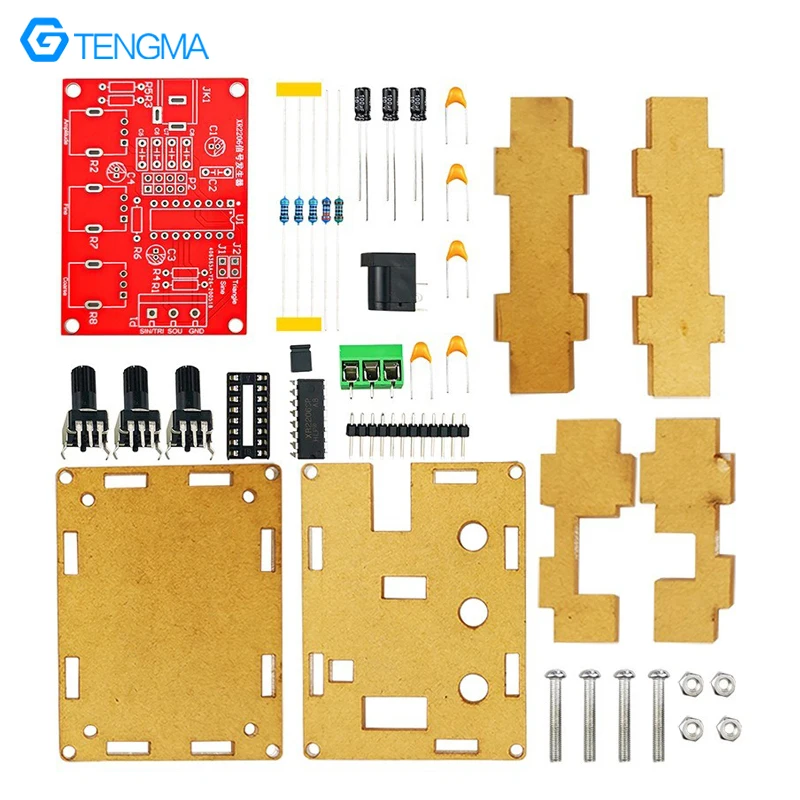 Signal Generator Kit Square Wave Sine Wave Triangular Wave XR2206 Electronic and Electrical DIY Welding Assembly Parts