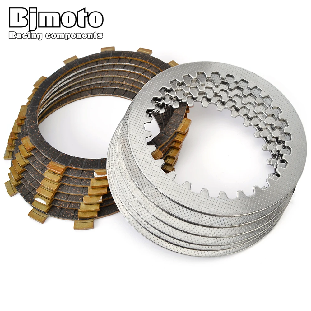 Clutch Friction Plates For Yamaha TT350A 3GJ TT350 ITJ XT350 BW350 Big Wheel 5Y1-16331-01 4H7-16325-00/168-16325-00 3J2-16324-00