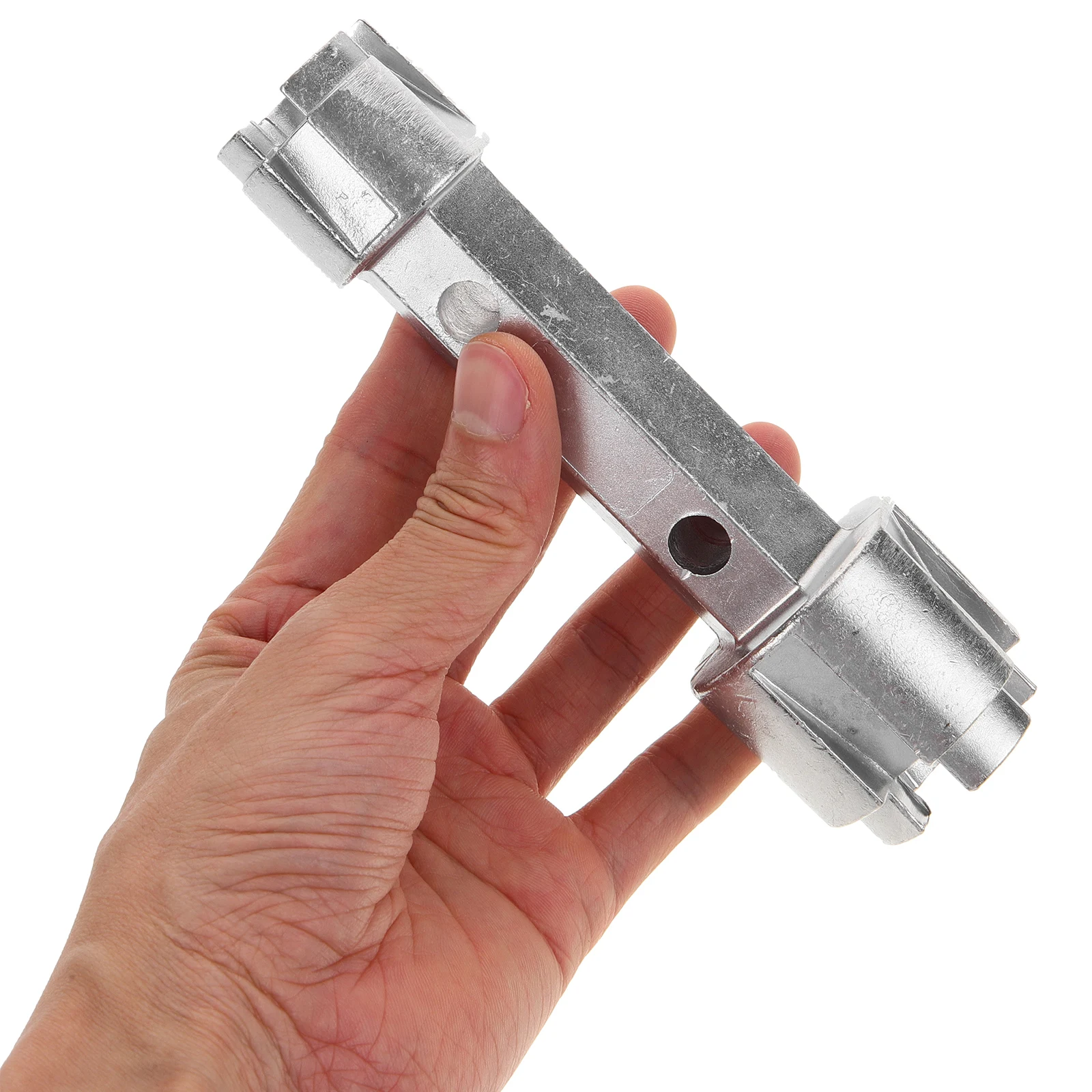 

Adjustable Wrench Durable Faucet Tool Plumbing Spanner Sewer Tube Wrench For Bathroom Sink Drain Repair
