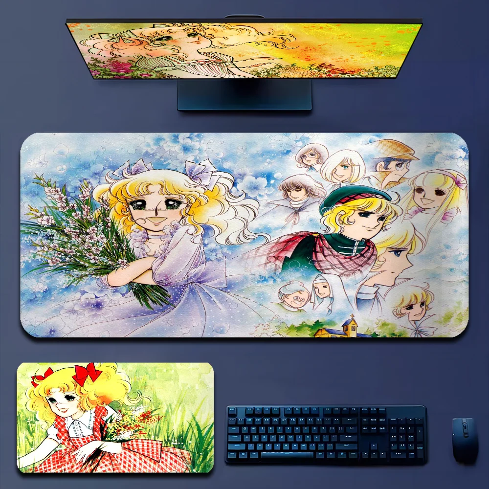 

Cartoon Women's Candy Candy INS Tide Large Office Computer Desk Mat Table Keyboard Big Mouse Pad Laptop Cushion Non-slip