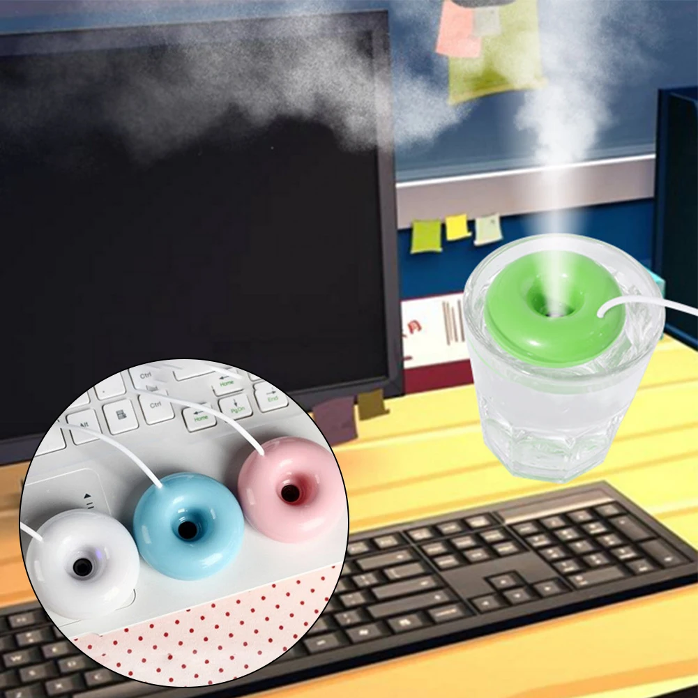 สําหรับสํานักงาน USB Powered Humidifier Water Cut-off Protection Humidifier ใช้ในบ้าน Office Use Dry Burning Protection