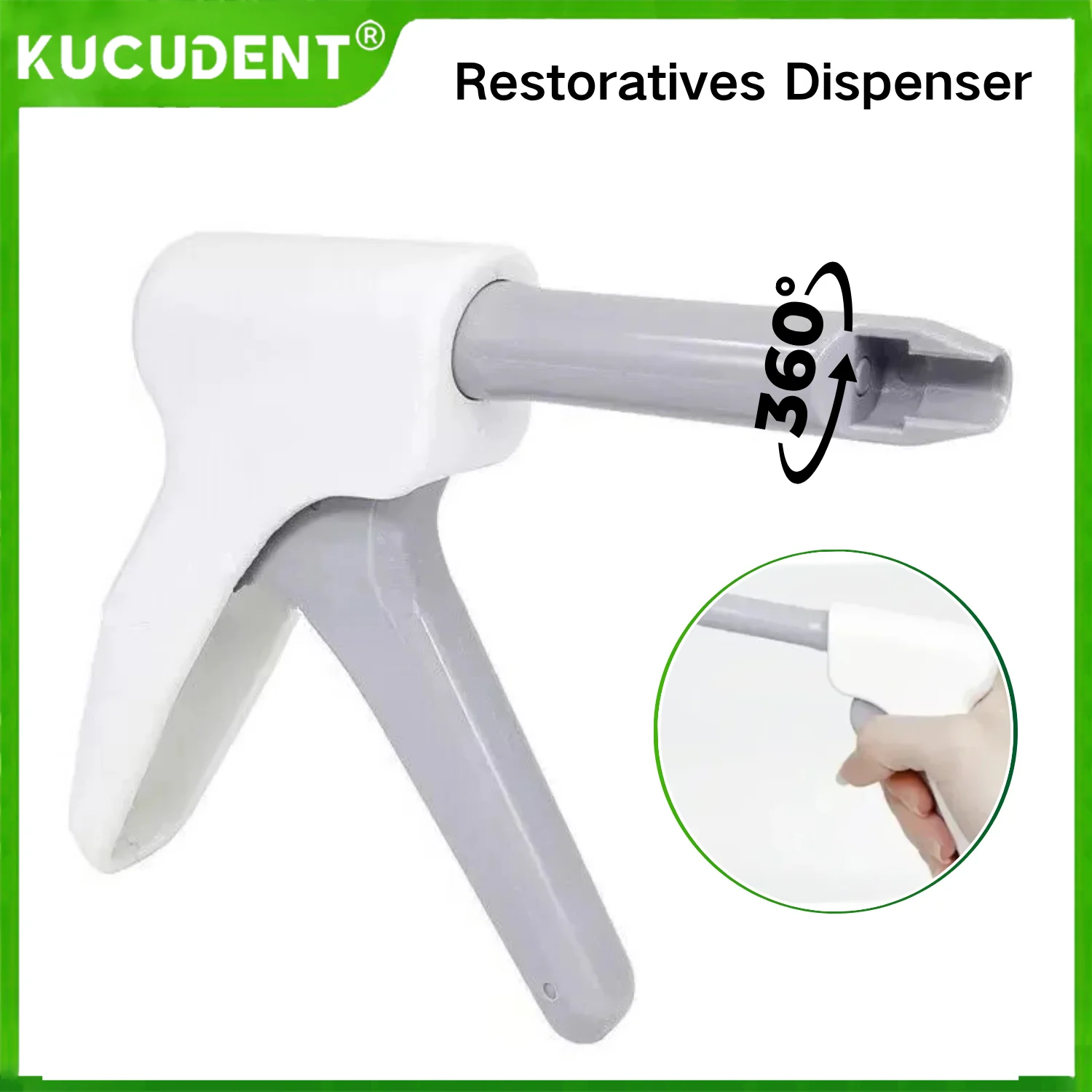 

Dental Composite Gun Dispenser Applicator Unidose Compules Restoratives Capsule Resin Conveyor Autoclaved Dentistry Tools