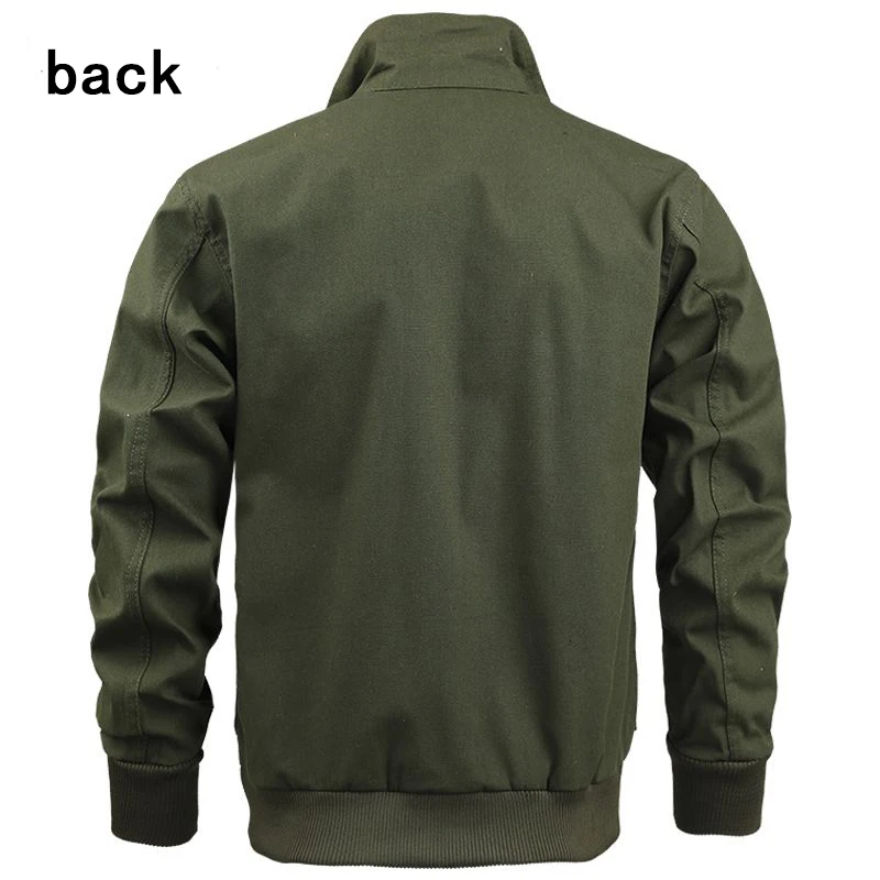 Spring Solid Color Work Clothes Cotton Cloth Fire Resistant Tear Resistant Work Clothes Welding And Maintenance Labor Protection