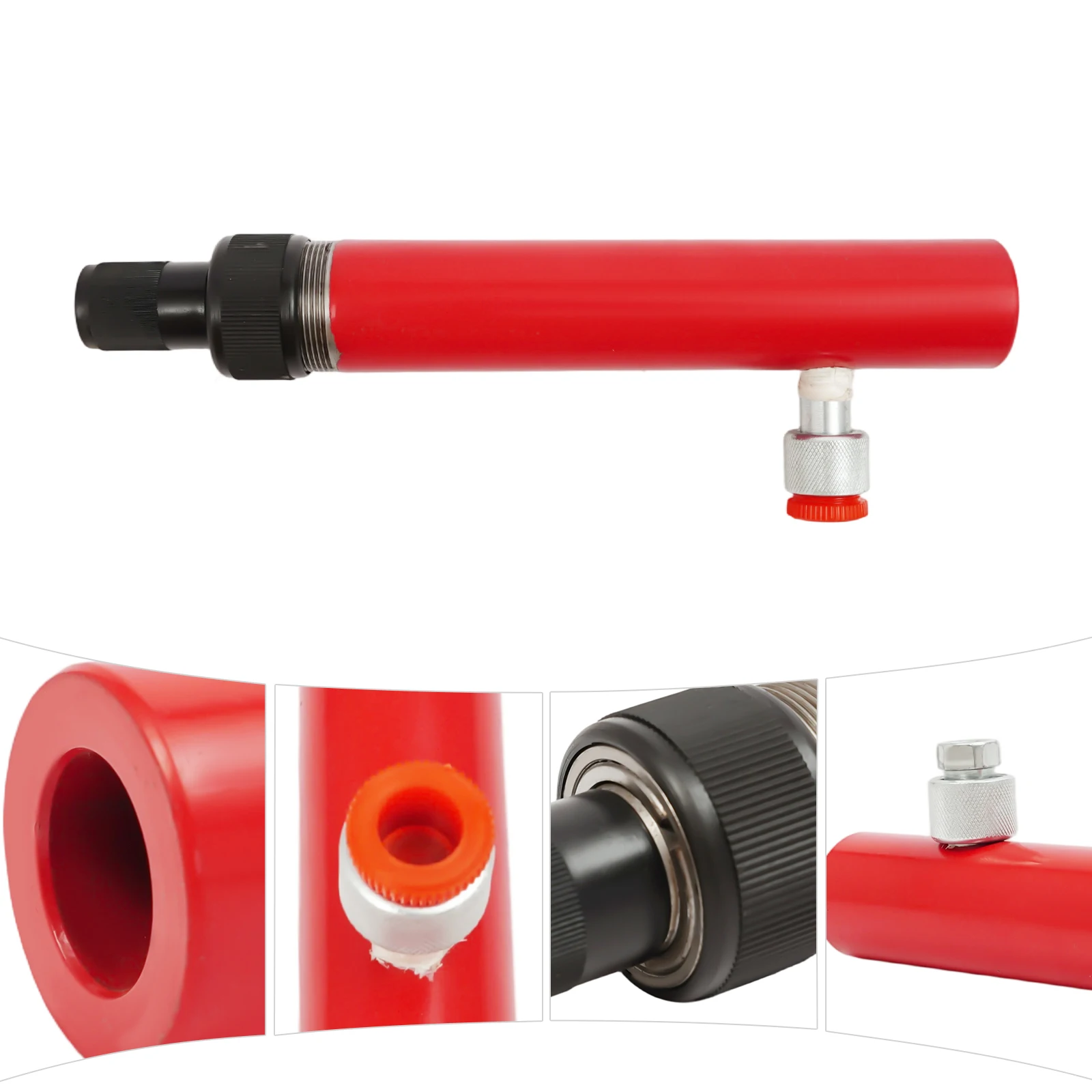 حامل جاك 4 طن سعة تحميل ثقيل محرك هيدروليكي بدون تسرب 4.92 بوصة نطاق الرفع كفاءة رفع آمنة ومستقرة وسهلة الحمل