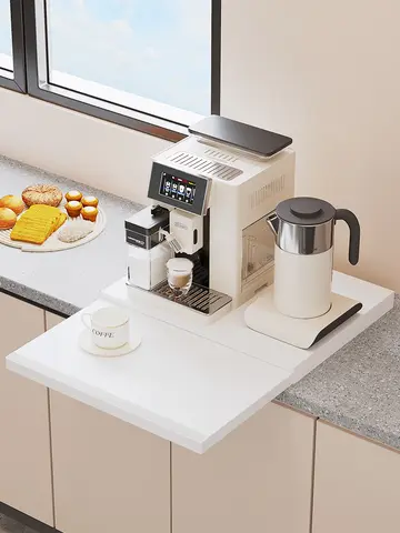 커피 머신 서랍 커피 머신 서랍 스토리지 쉐어드 스페이스 주방 미세파 오븐 소형 가전 제품 서랍 스토리지 서랍 스토리지