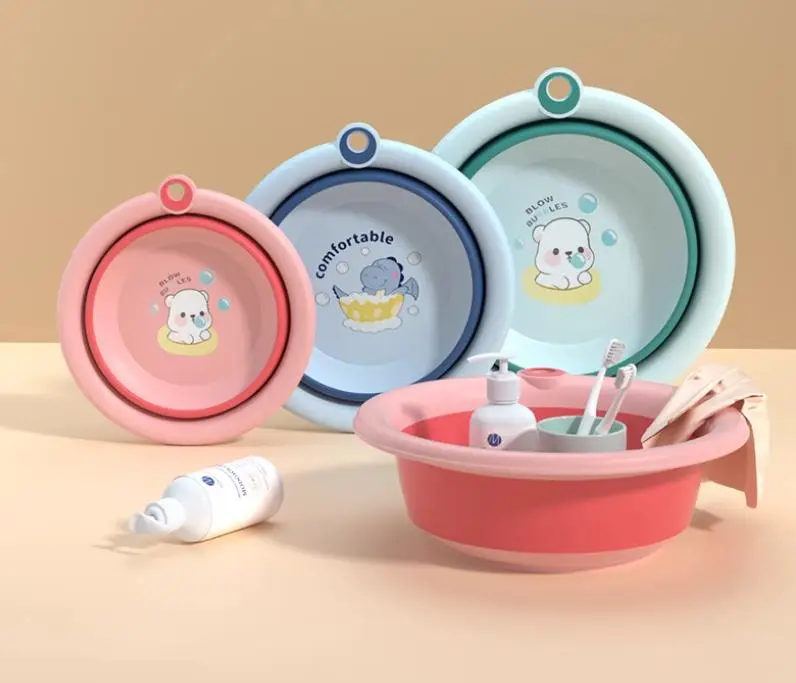 high-quality Baby shower basin, baby can sit and lie down, thick and enlarged bathtub small