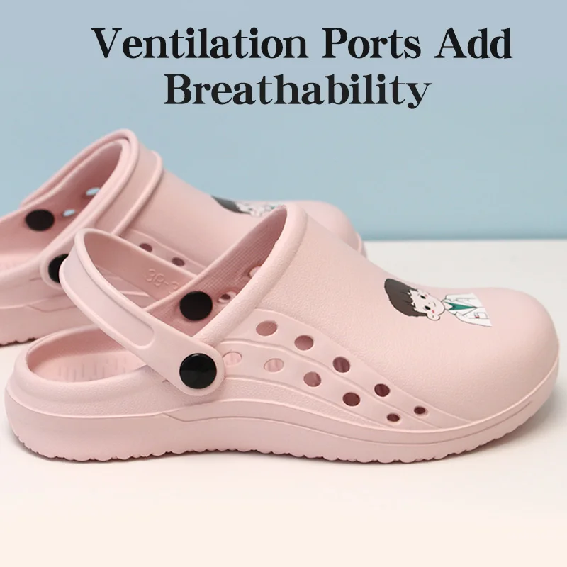 EVA Nursing Scrub Clogs Man Medical Footwear Anti Slip Breathable Hard-working Clog Operating Room ICU Surgical Scrub Shoes X06